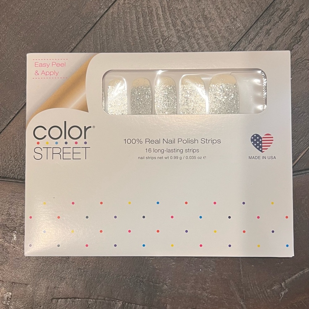 Color Street nail polish strips. Dripping in Diamonds